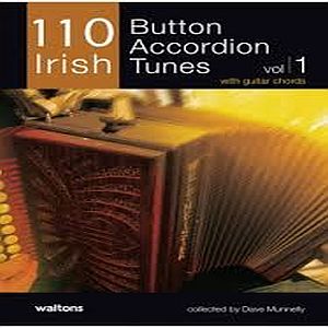 110 Irish Button Accordian Tunes No Cd Coleman Irish