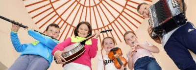 Group Child Musicians Gurteen Sligo