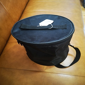 Concertina Bag - Fleece- Red Lined