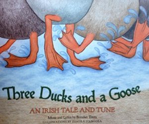 Three Ducks And A Goose