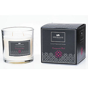 Pomergranate Musk 2 Wick Luxury Candle
