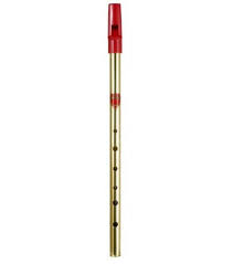 Whistle- Generation - D - Brass Red