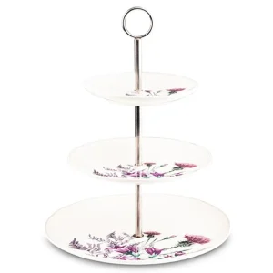 White Thistle 3 Tier Cake Stand