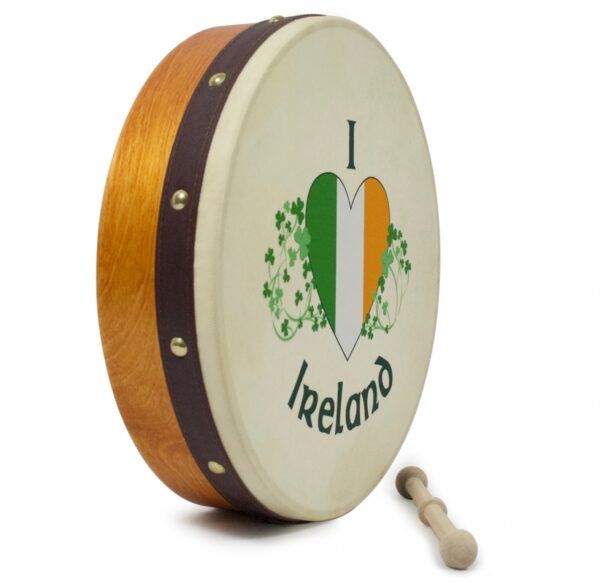 Bodhran - Waltons - 8" - I Love Ireland