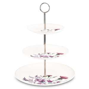White Thistle 3 Tier Cake Stand